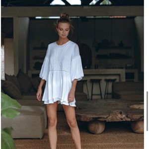 Pampelone Celine white dress NWT